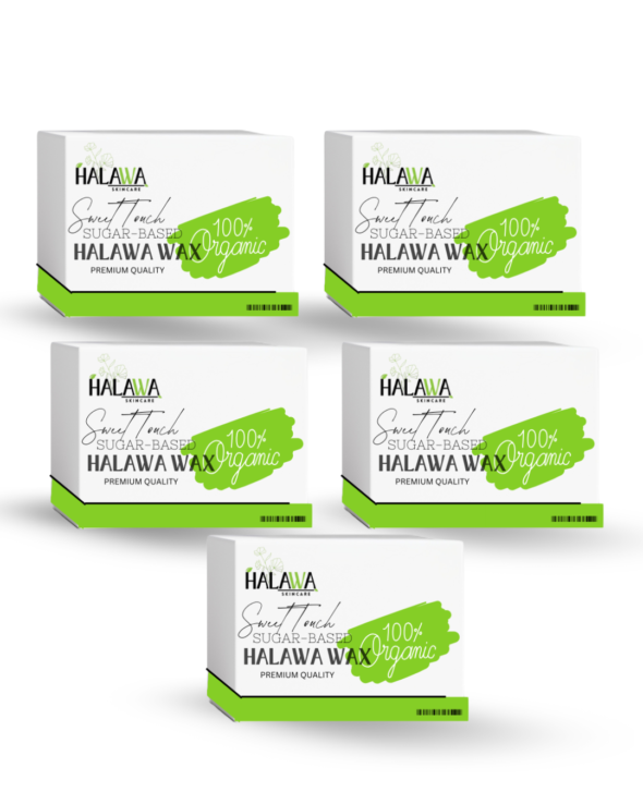 HALAWA WAX | Family Pack of 5